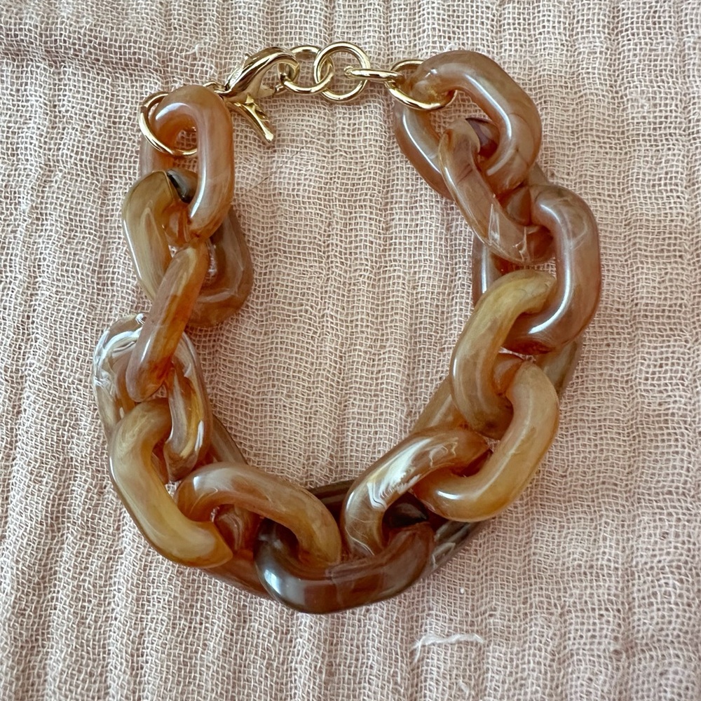 Banana Republic Resin Link Bracelet - NWOT